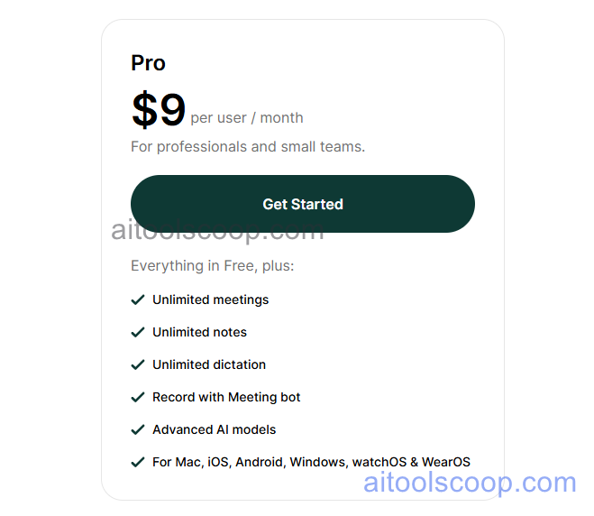 Voicenotes AI Pricing, Lifetime Membership vs Monthly Subscription, AI Transcription Limits