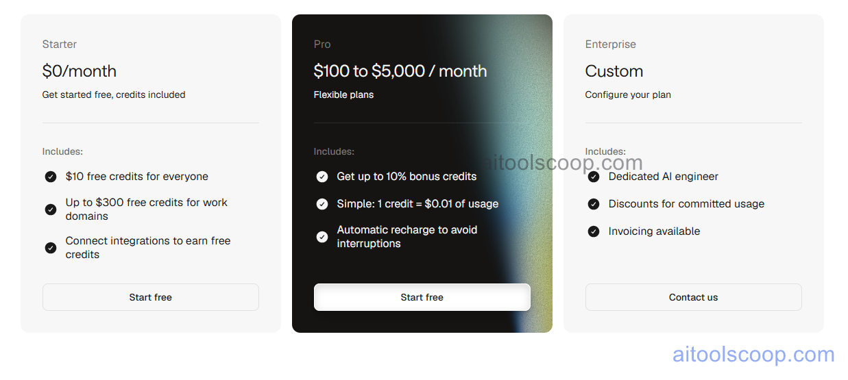 Adapt.io pricing plans 2026 — Free, Business $100/mo, Enterprise custom