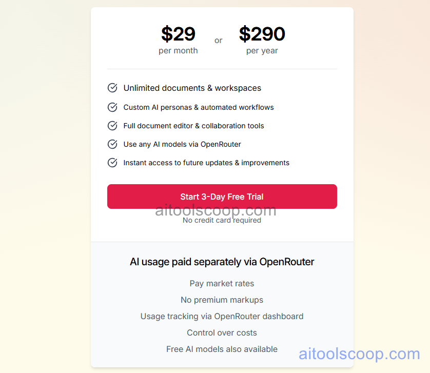 Chibi AI pricing plans