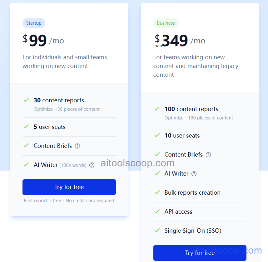 Dashword pricing plans