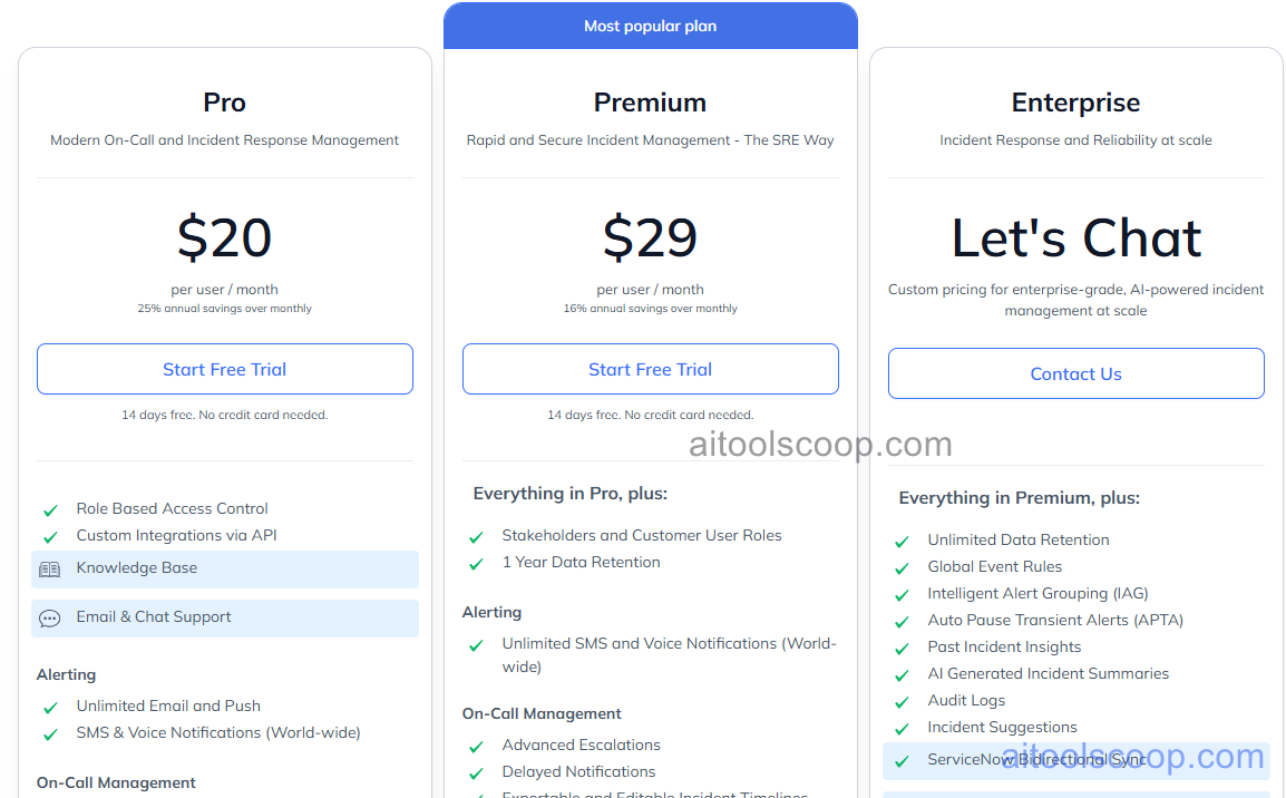 Squadcast pricing plans 2026 — Free, Creator $20/mo, Pro $29/mo, Enterprise custom; annual billing saves 25%